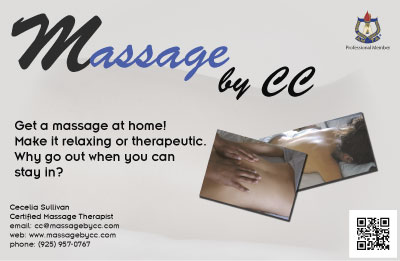 Massage by CC Poster